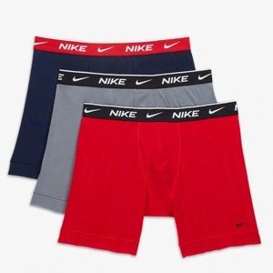 NWT Nike  (3-Pack)  Underwear Cotton Stretch Boxer Briefs  Men's Size S
